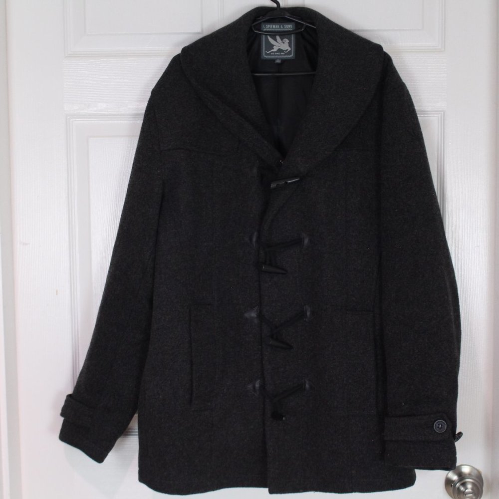 Spiewak & Sons Wool Duffel Jacket - Men's Extra Large XL